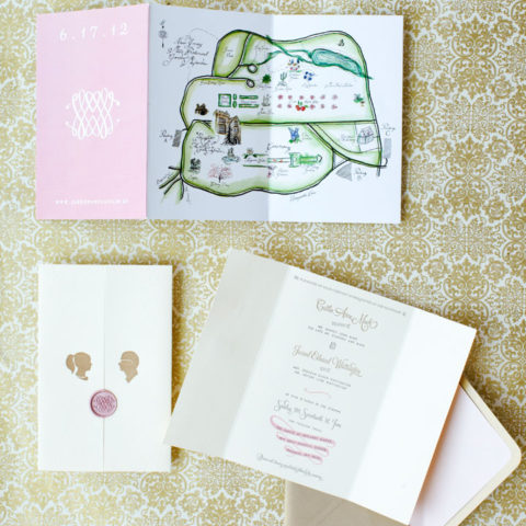 Caitlin + Jarrod Invitation