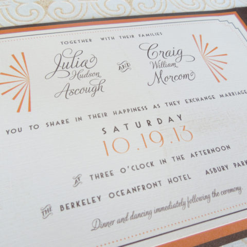 Julia + Craig Invitation